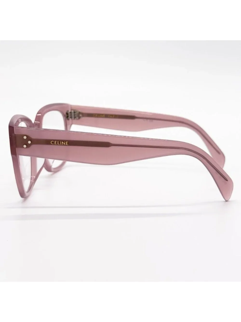 NEW CELINE EYEGLASSES CL50110U 045 PINK WOMEN EYEWEAR